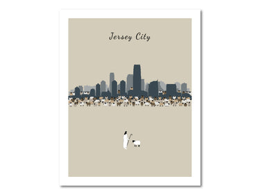 Lost Sheep from Jersey City Poster Print